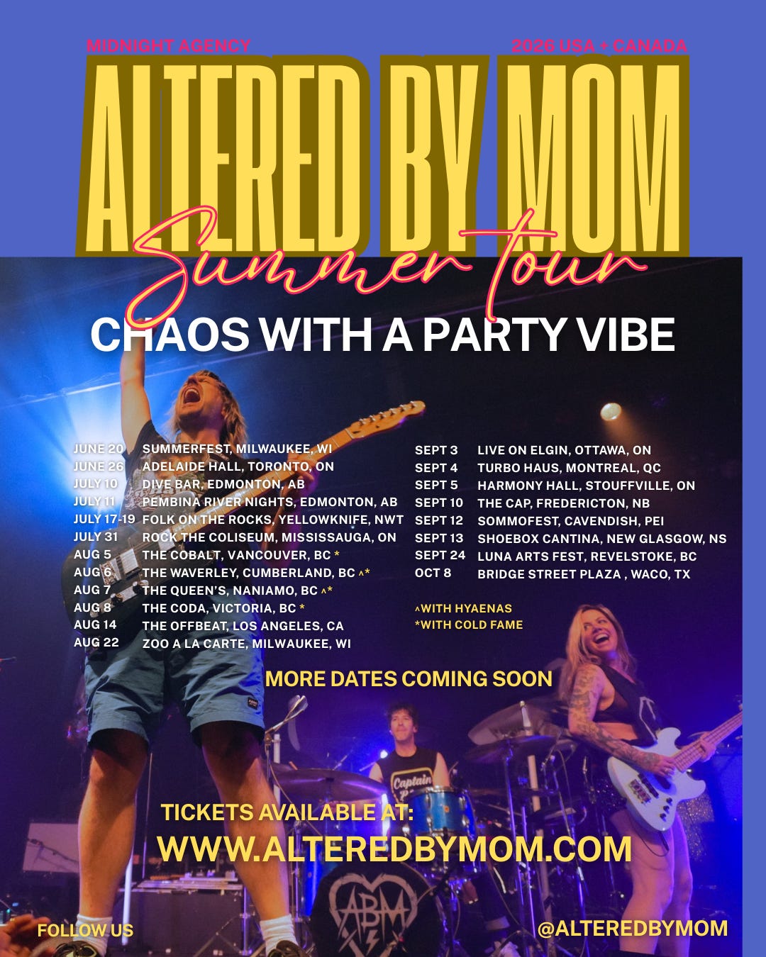We’re going on Tour!